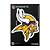 Imã Magnético Vinil 7x12cm Minnesota Vikings NFL - Imagem 1