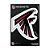 Imã Magnético Vinil 7x12cm Atlanta Falcons NFL - Imagem 1