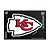 Imã Magnético Vinil 7x12cm Kansas City Chiefs NFL - Imagem 1