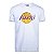 Camiseta NBA Los Angeles Lakers Big Logo Branco - Imagem 1