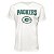 Camiseta NFL Green Bay Packers Estampada Off White - M&N - Imagem 1
