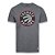 Camiseta Toronto Raptors Estampada Logo Cinza - NBA - Imagem 1