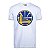 Camiseta Golden State Warriors Big Logo Branco - NBA - Imagem 1