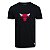 Camiseta Chicago Bulls Vinil Preta - NBA - Imagem 1
