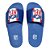 Chinelo Slide NFL Logo Liga Azul e Vermelho - Imagem 1