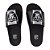 Chinelo Slide NFL Las Vegas Raiders Preto e Branco - Imagem 1