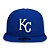 Boné Kansas City Royals 5950 Game Cap Fechado - New Era - Imagem 3