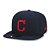 Boné Cleveland Indians 5950 Game Cap Fechado Azul - New Era - Imagem 1