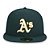 Boné Oakland Athletics 5950 Game Cap Fechado Verde - New Era - Imagem 3