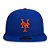 Boné New Era New York Mets 5950 Game Cap MLB Fechado Azul - Imagem 3