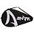 Raquete Shark Beach Tennis Jaws 2021 Pro Carbono Preto - Imagem 6