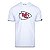 Camiseta New Era Kansas City Chiefs Logo Time NFL Branco - Imagem 1