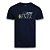 Camiseta New Era Utah Jazz Basic Logo NBA Azul Marinho - Imagem 1