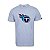 Camiseta New Era Tennessee Titans Logo Time NFL Cinza - Imagem 1