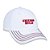 Boné New Era Chicago Bulls 920 Stripe Full Branco Aba Curva - Imagem 4