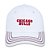 Boné New Era Chicago Bulls 920 Stripe Full Branco Aba Curva - Imagem 2