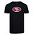 Camiseta New Era San Francisco 49ers Logo Time NFL Preto - Imagem 1