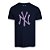 Camiseta New Era New York Yankees Fresh Time MLB Azul Marinho - Imagem 1
