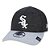 Boné New Era Chicago White Sox 3930 Perftech Aba Curva Preto - Imagem 1