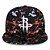 Boné New Era Houston Rockets 950 Paint Splatter Aba Reta NBA - Imagem 3