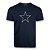 Camiseta New Era Dallas Cowboys Logo Time NFL Azul Marinho - Imagem 1