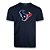 Camiseta New Era Houston Texans Logo Time NFL Azul Marinho - Imagem 1