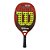 Raquete Wilson Beach Tennis WS 22.20 Vermelho Amarelo - Imagem 3