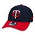 Boné New Era Minnesota Twins 940 Team Color Aba Curva - Imagem 1