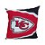Almofada Kansas City Chiefs NFL Big Logo Futebol Americano - Imagem 1