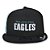 Boné New Era Philadelphia Eagles 950 Draft Font Aba Reta - Imagem 3