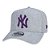 Boné New Era New York Yankees 940 AF Veranito Cinza e Roxo - Imagem 1