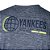 Camiseta New Era New York Yankees MLB Tech Globe Cinza - Imagem 3
