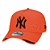 Boné New Era New York Yankees 940 Damage Destroyed Laranja - Imagem 1