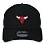 Boné New Era Chicago Bulls 940 Inner Stripes Aba Curva Preto - Imagem 3