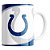 Caneca NFL Indianapolis Colts de Porcelana 325ml - Imagem 1