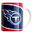 Caneca NFL Tennessee Titans de Porcelana 325ml - Imagem 1