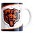 Caneca NFL Chicago Bears de Porcelana 325ml - Imagem 1