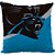 Almofada Carolina Panthers NFL Big Logo Futebol Americano - Imagem 1