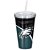 Copo Com Canudo Luxo NFL Philadelphia Eagles - Imagem 1