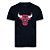 Camiseta New Era Chicago Bulls NBA Space Pixels Preto - Imagem 1