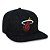 Boné New Era Miami Heat NBA 950 Space Stars Aba Reta Preto - Imagem 4