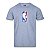 Camiseta New Era NBA Basic Logoman Cinza - Imagem 1