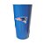 Copo De Suco New England Patriots NFL Calderetta 500ml Azul - Imagem 1