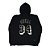 Moletom Canguru M&N Los Angeles Lakers NBA Fechado Preto - Imagem 2