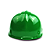 Miniatura de capacete de obra verde - Imagem 4