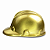 Miniatura de capacete de obra dourado - Imagem 3