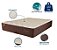 Colchão Casal  Diamante Prorelax Molas Ensacadas Pillow In - Marrom - Imagem 2