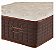 Colchão Solteiro Diamante Prorelax Molas Ensacadas Pillow In - Marrom 88x88 - Imagem 2