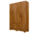 Guarda Roupa Novo Horizonte 4 Portas Encant Cumaru - Imagem 1