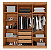 Guarda Roupa 6 Portas Valverde Ubatuba PLUS Cinamomo - Imagem 2